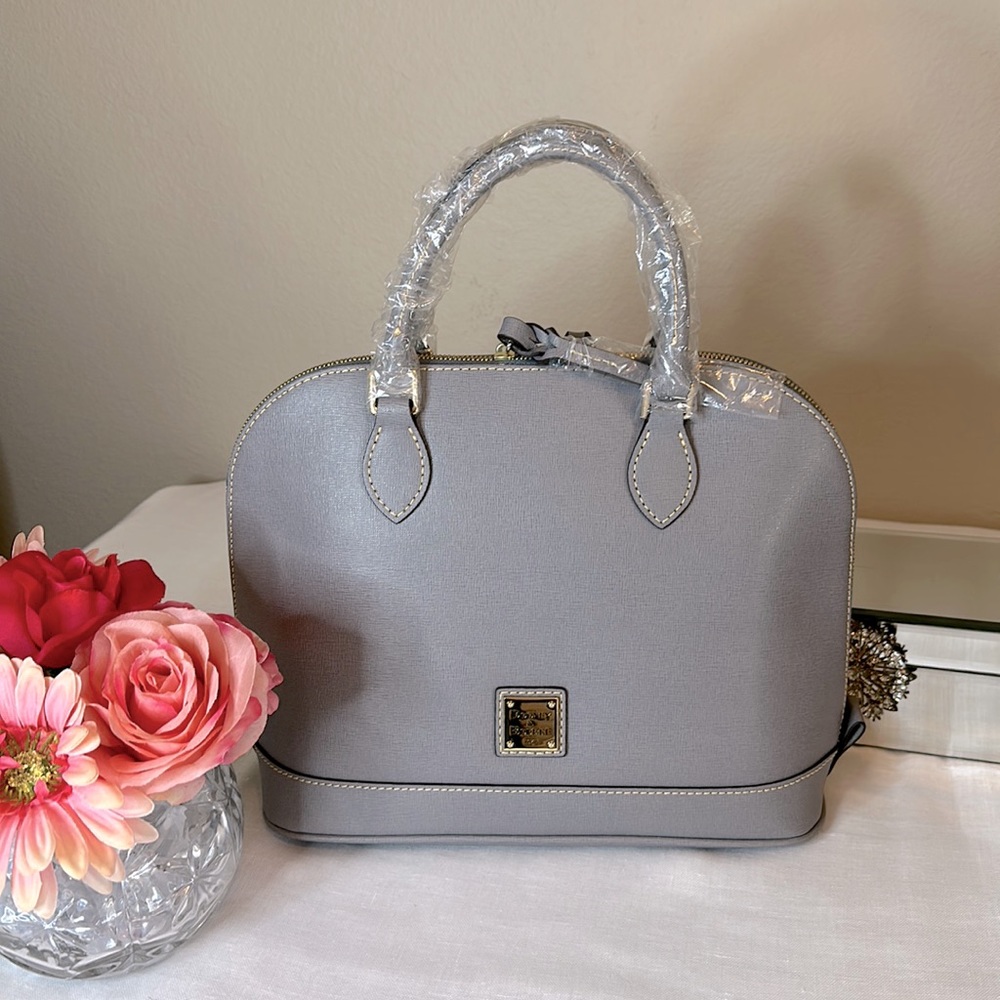 Dooney & Bourke Zip Zip Satchel New.